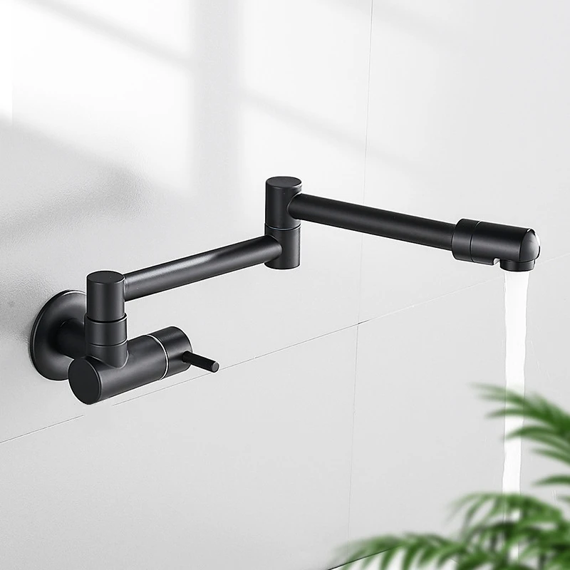 Robinet De Cuisine Pliant 360° En Cuivre Pour Caravane, Bateau Et VR - Robinet D'Eau Froide Salle De Bain