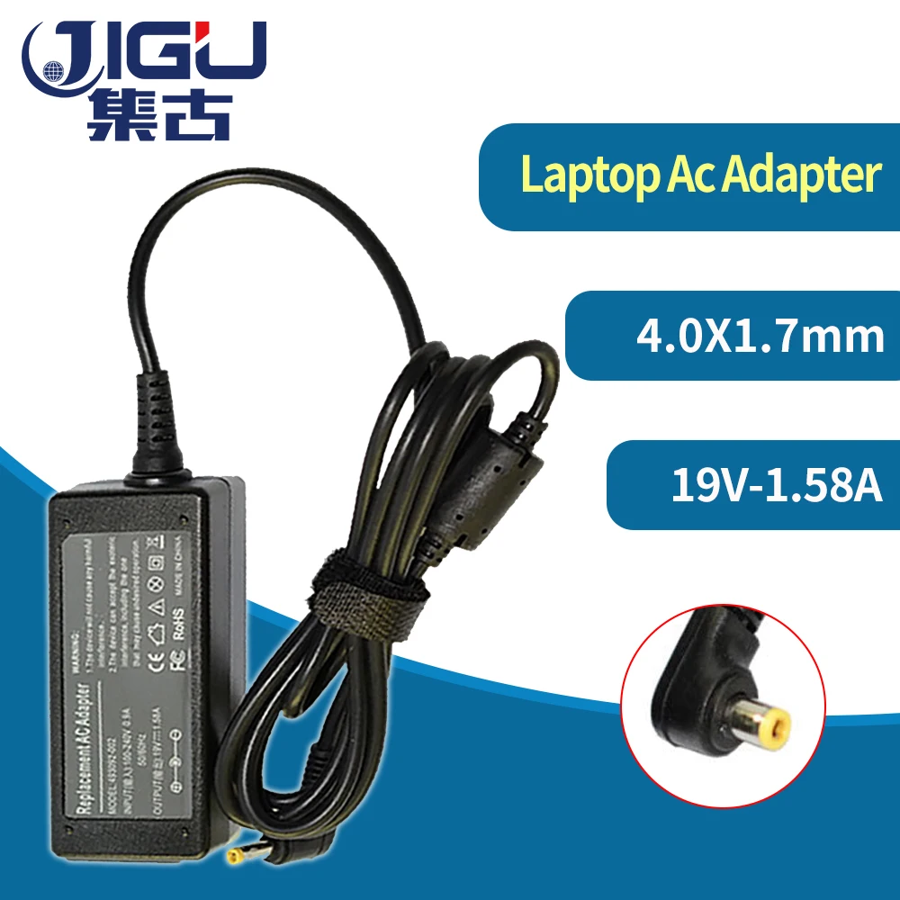 19V 1.58A 4 0*1 7 MM 30W Замена Для HP Compaq Mini 700 730 110 1000 1100 110-1000 hstnn-e04c адаптер переменного тока