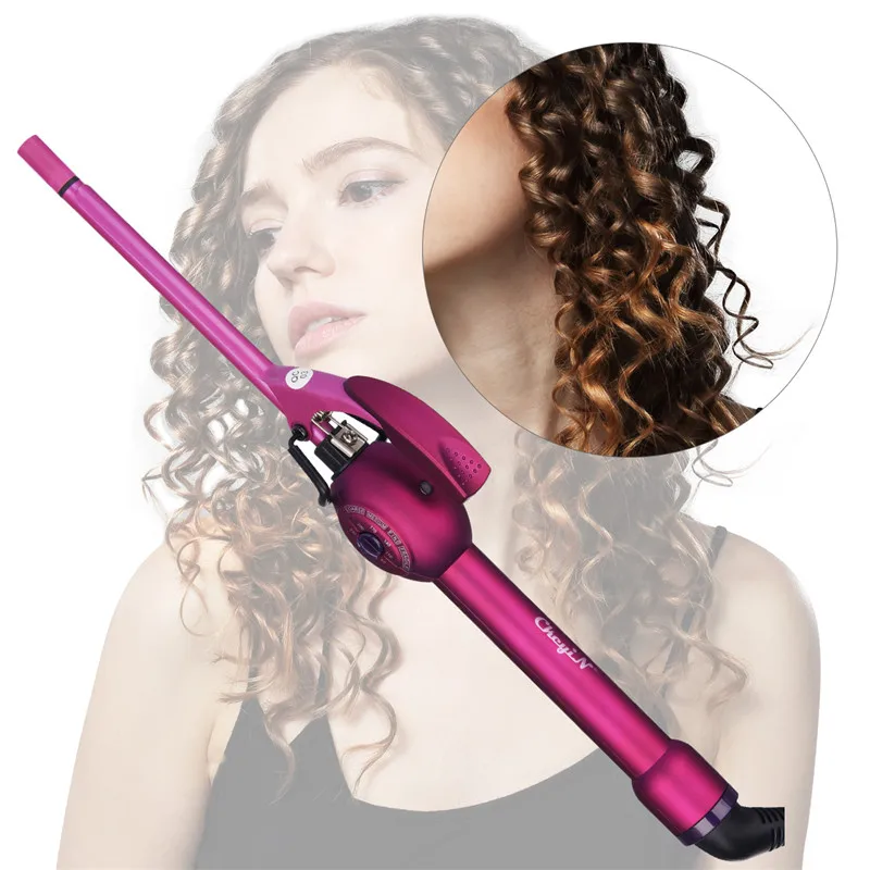 Mini ondulador de cabelo, 9mm varinha de
