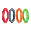 Baby Chewing Biting Toys for Autism ADHD Chew Baby Teether Rings Wristband Infants Sensory Teething Bracelet Silicone Kids Gifts 2