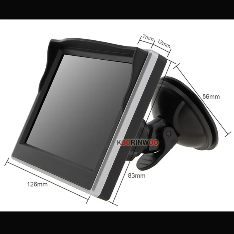 Koorinwoo ػ  tft LCD 800*480   ý,  , RCA AV1/2 , DVD/ī޶, 5 ġ