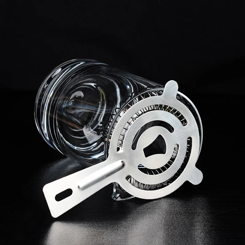 1PC Cocktail Strainer Stainless Steel Bar Strainer Colander Ice Drink Filter Wine Accessories Bar Supply Bartender Tools Barware (1)