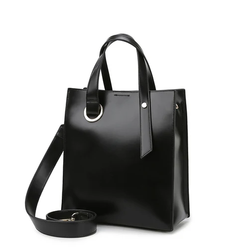 Luxury Women Leather women Handbags Female Shoulder bag designer Luxury Lady Tote Large Capacity shoulder Messenger bag - Цвет: big