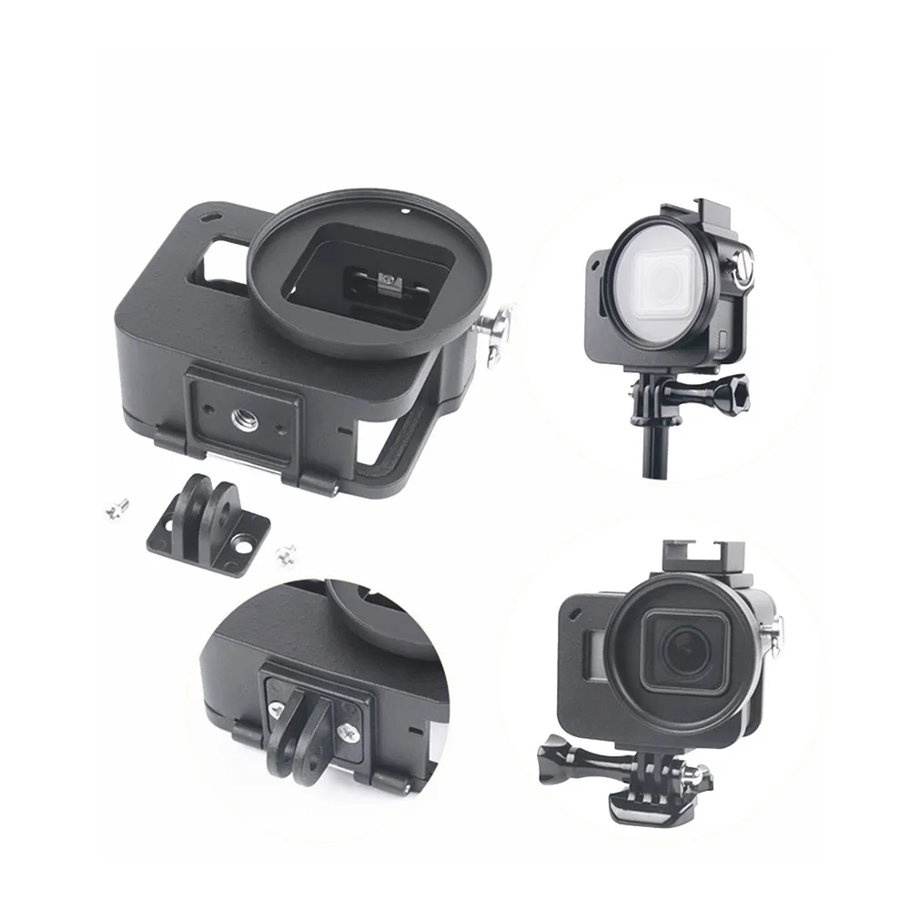 Алюминиевый корпус из сплава, защитный корпус, металлический каркас для GoPro Hero 5 6 7, аксессуары для спортивных экшн-видеокамер