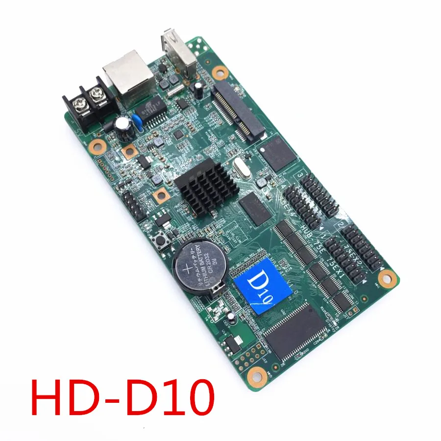 Полноцветный светодиодный контроллер экрана D10 RGB с функцией управления экраном |