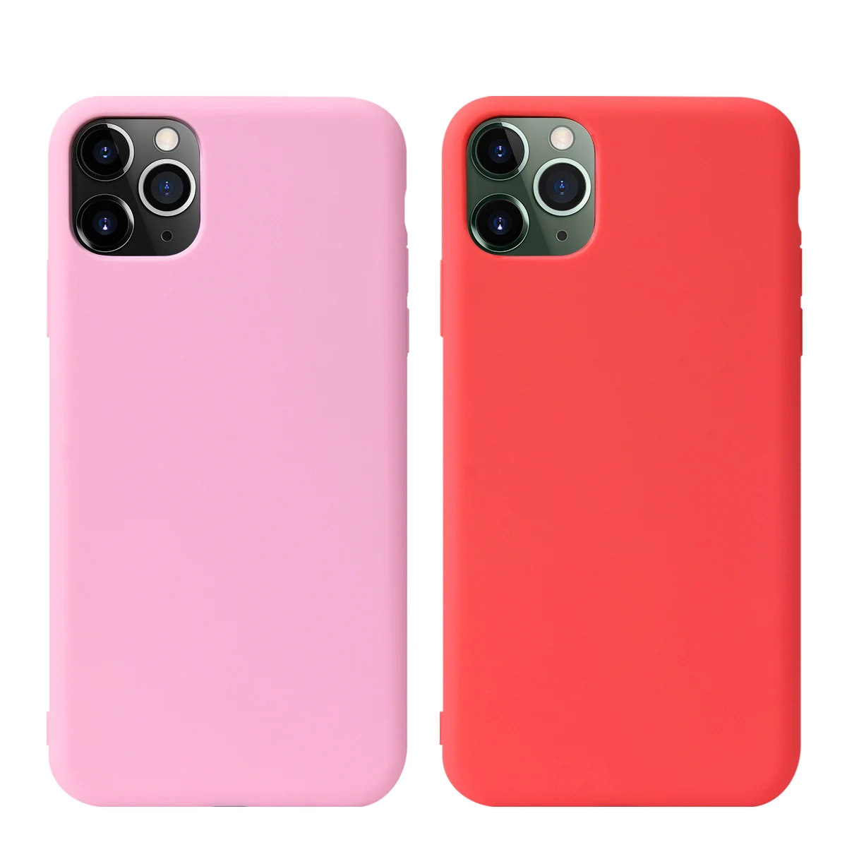 Для IPhone 11 Pro Max чехол, силиконовый,, карамельный цвет, тонкий, мягкий, TPU, задняя крышка для Apple IPhone X XS Max XR 7 8 6S Plus