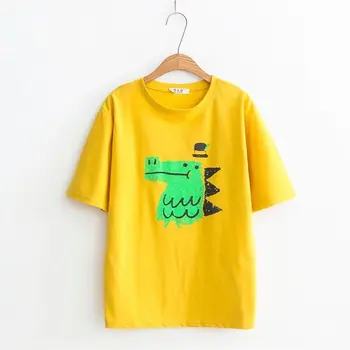 

2020 Summer Casual T shirt Round Neck Short Sleeve Regular Shirt