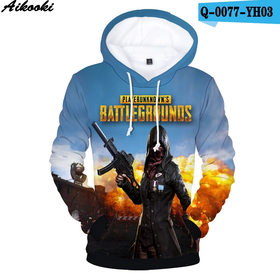 Лидер продаж, 3D толстовки для мужчин/женщин, модная популярная игра Playerunknown's Battlegrounds PUBG, 3D принт, мужские худи и толстовки - Цвет: 8