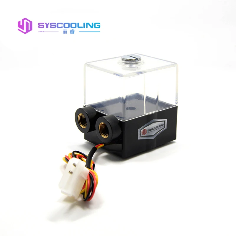 Online SYSCOOLING SC 600T Kühler Wasser Tank Integrierte Wasser gekühlt Umwälzpumpe 650L H DC12V Computer Kühlung Hohe Leistung