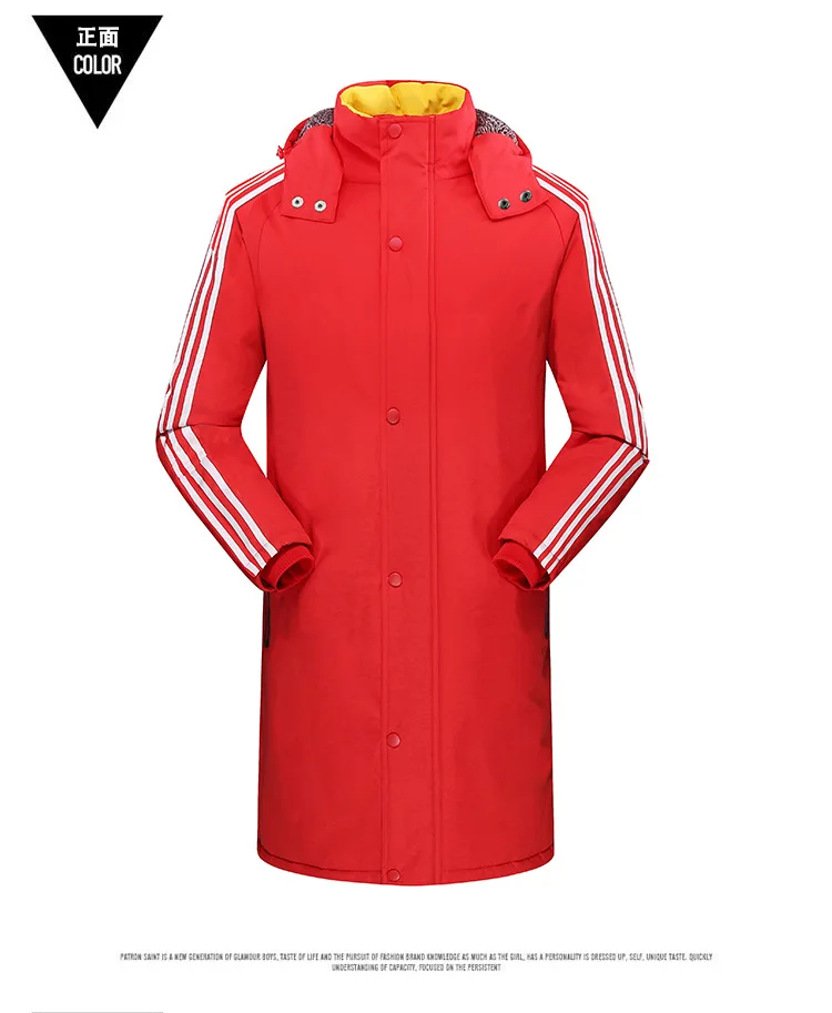 Пальто в стиле милитари, мужской длинный Зимний толстый тренировочный костюм, теплая утепленная куртка, куртка с хлопковой подкладкой, Тренч, пальто, женский спортивный хлопковый