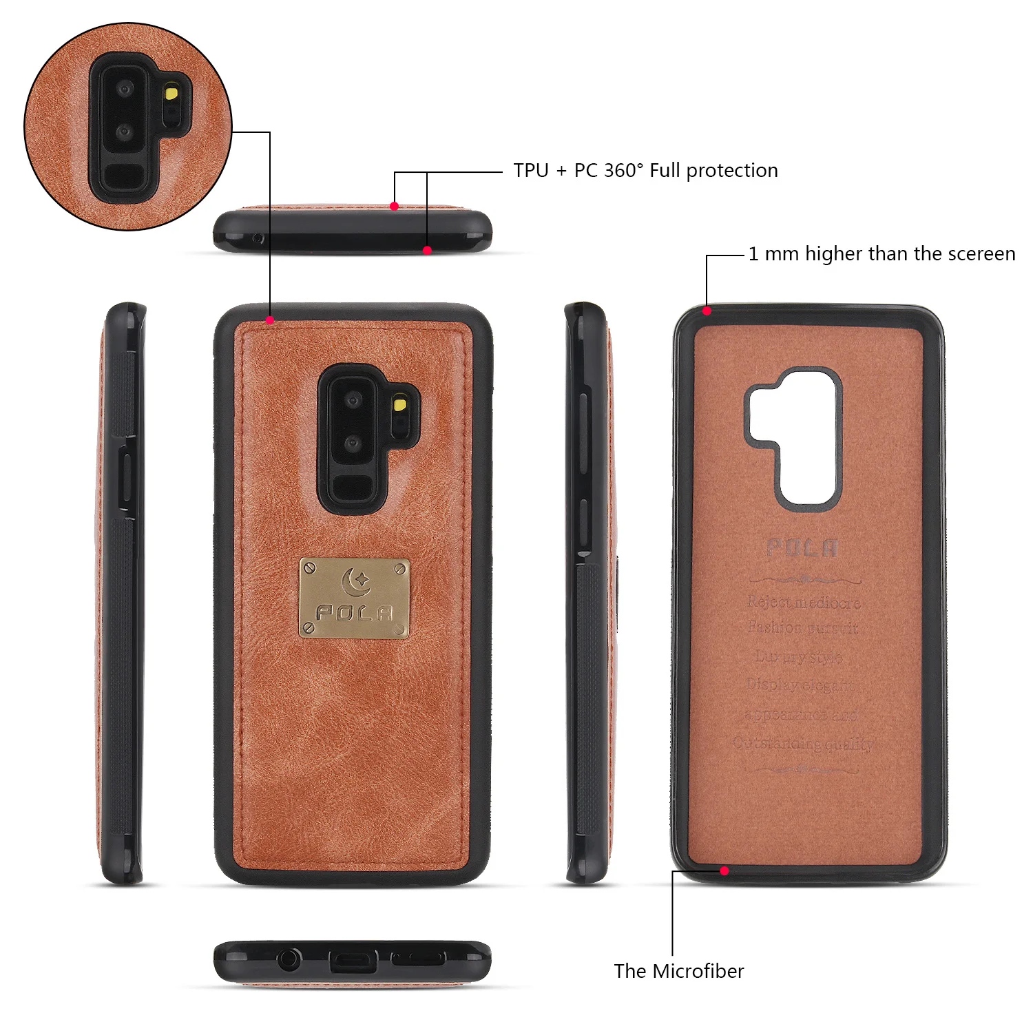 Для samsung Galaxy S10 S9 S8 S7 Plus S10e Note 9 8 многофункциональный браслет кожаный держатель для карт кошелек стиль чехол для телефона