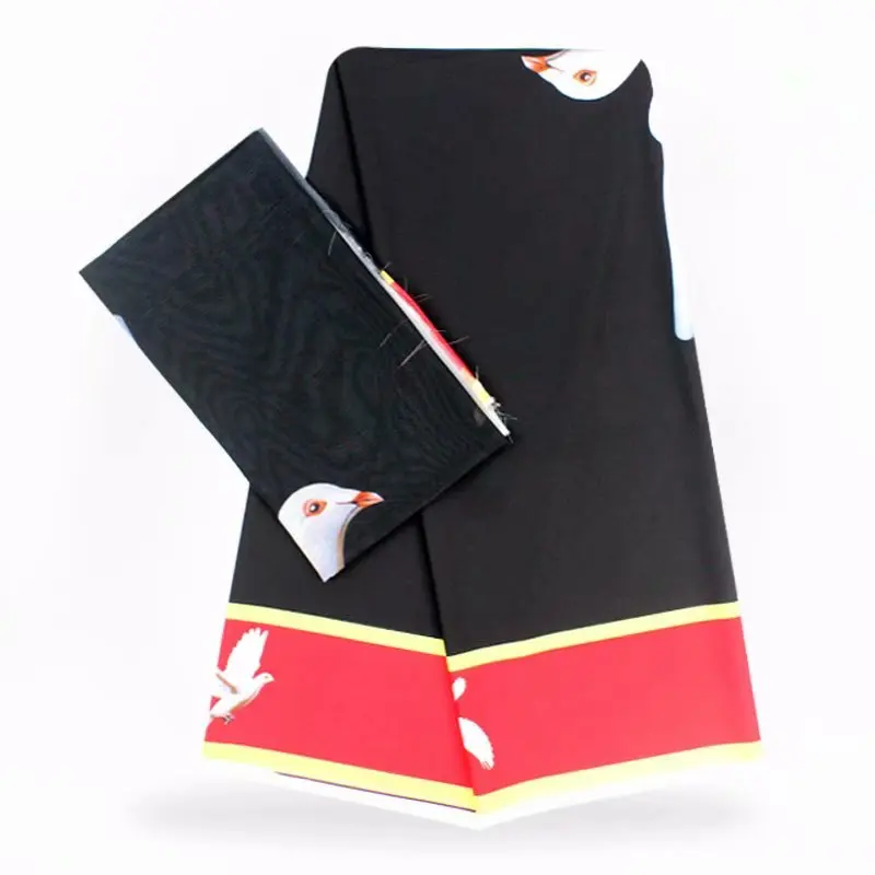 Модальные эластичные атласная шёлковая ткань Африканская мягкая восковая ткань с принтом 2 ярда шифон 4 ярда audel modell ИМИТИРОВАННАЯ ткань Анкара 90773