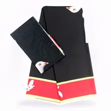 Модальные эластичные атласная шёлковая ткань Африканская мягкая восковая ткань с принтом 2 ярда шифон 4 ярда audel modell ИМИТИРОВАННАЯ ткань Анкара 90773