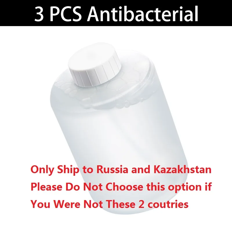 3 Pcs Antibacterial Xiaomi Mijia автоматический индукционный пенообразователь ручная мойка автоматический дозатор мыла 0,25 s инфракрасный датчик для умного дома - Цвет: 3 Pcs Antibacterial