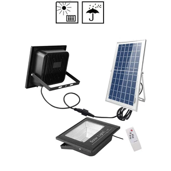 

LED Wireless Solar light Solar Power Outdoor Waterproof for Street Garden Security Wall Lamp With 4 Modes split panel indoor hom