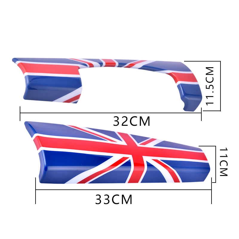 Car Central control instrument panel decoration sticker For MINI COOPER F55 F56 F57 JCW car styling Modification accessories