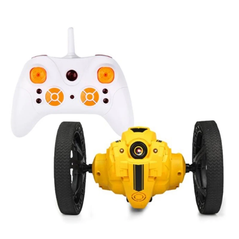 

Smart RC Jumping Bounce Car 2.4G Jumping Car Flexible Wheels Rotation LED Night Light RC Robot Car Toy for Children