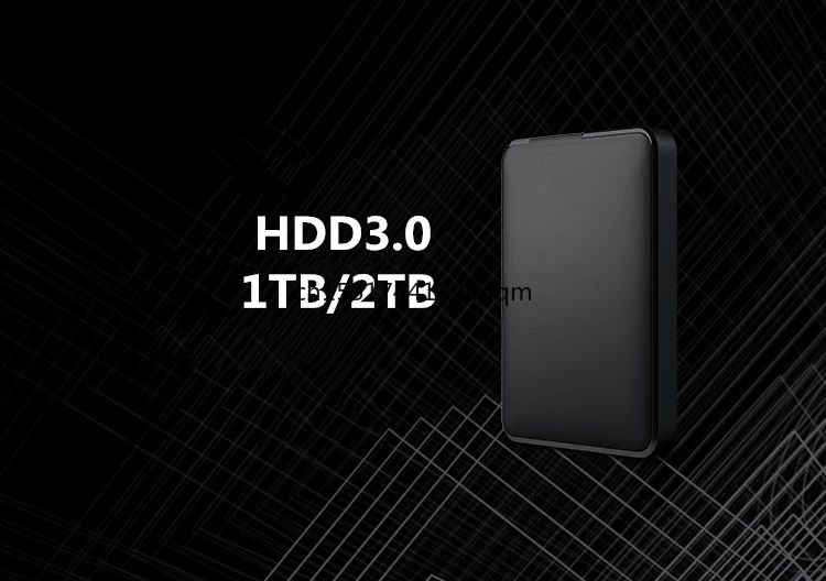 Disco rígido externo portátil hd de usb 3.0 1tb 2tb hdd para o portátil/mac