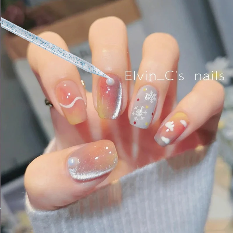 Crystal Nail Stick Double Side Cuticle Pusher Remover Tools Reusable Colorful Stick Nail Art Care Manicure Set 20/50/100 Pcs/Lot nail care kit manicure tools manicure pedicure kit manicure set nail art pusher nail manicure tools manicure pedicure tools cuticle pusher dead skin remover nail polish tools