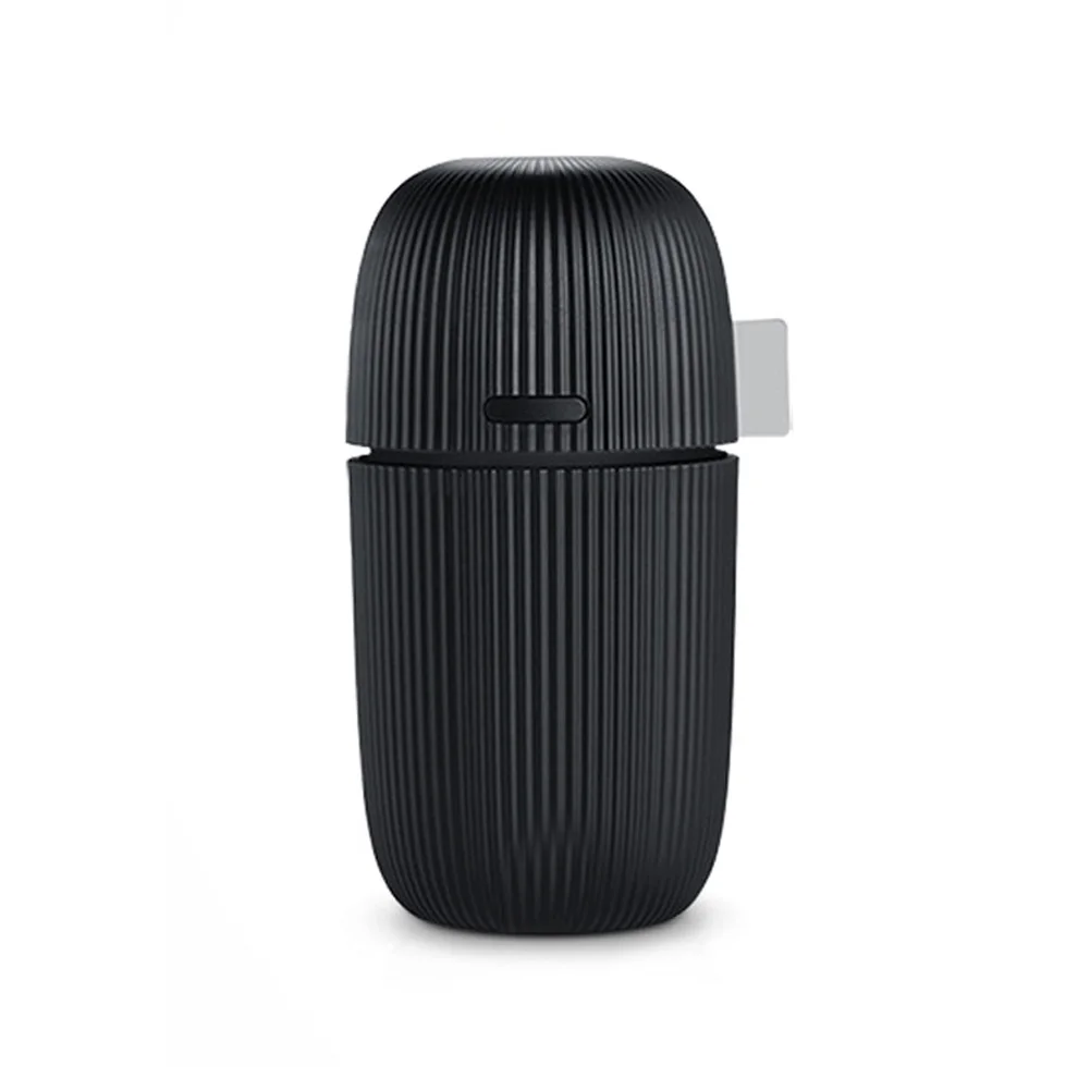 110 мл USB мини автомобильный арома-диффузор тихий очиститель воздуха увлажнитель Электрический офисный эфирное масло - Название цвета: Черный