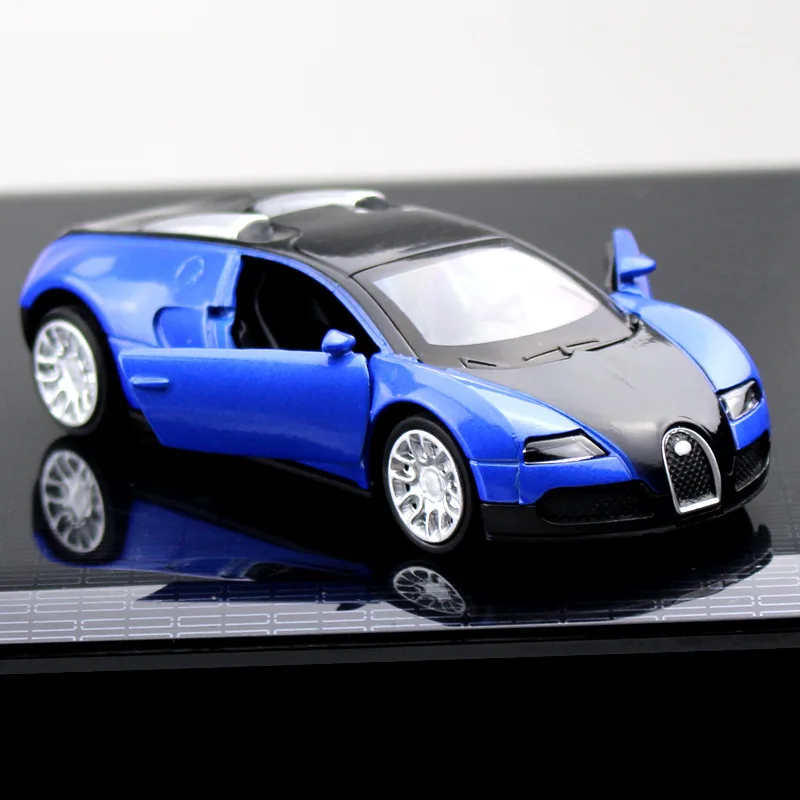 Модель автомобиля Bugatti сплав модель автомобиля день рождения торт украшение воин игрушка автомобиль в пределах аксессуаров