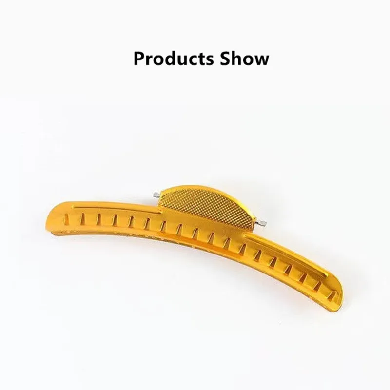 New style Professional Salon Hair styling clip Men's Hairdressing Auxiliary Clip hand push corrugated clip