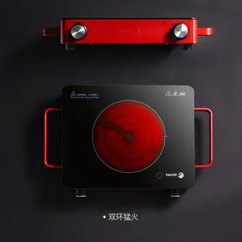 

220V Electric Ceramic Cooktop Household Stir-Fry Desktop High-Power Induction Cooker Tea Stove Intelligent Light Wave Barbecue
