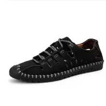 Мужские сандалии; мужская летняя Уличная обувь на полой подошве; модная пляжная обувь большого размера; мужские удобные сандалии ручной работы фирменного дизайна