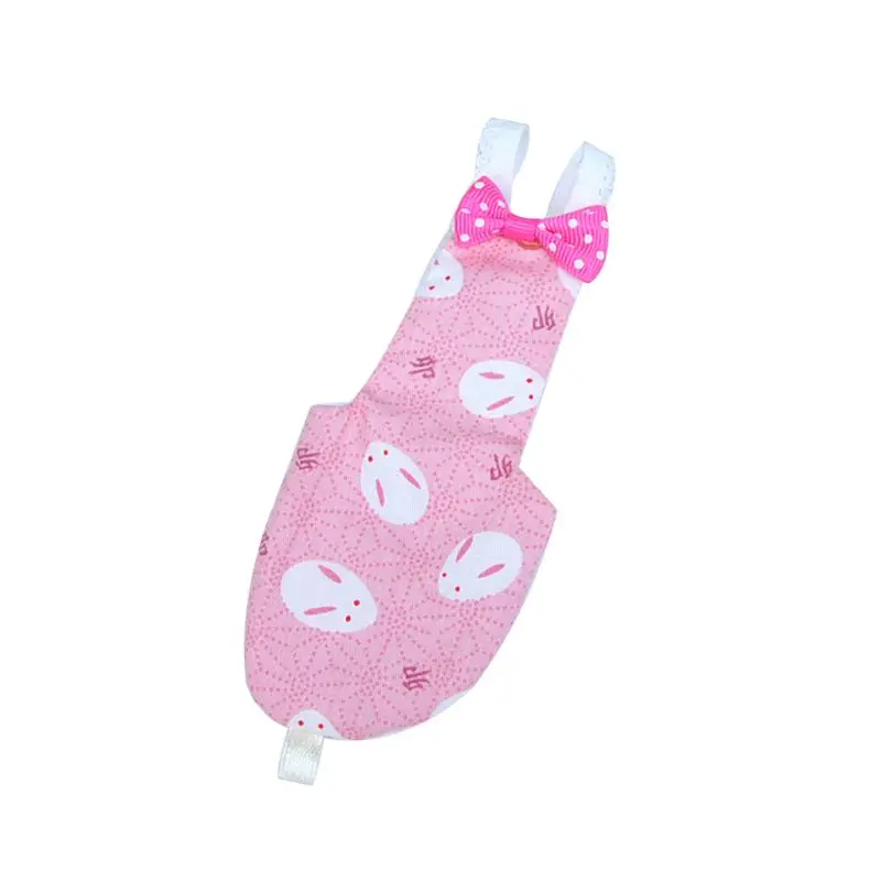 Pink rabbit S Пеленка с попугаем для птиц, голубей, средних и больших животных - Цвет: Pink rabbit S