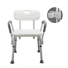 Bathroom Safety Anti-slip Shower Chair for Elderly Pregnant Disabled Bathroom Shower Bench Adjustable Height Shower Tub Stool 1