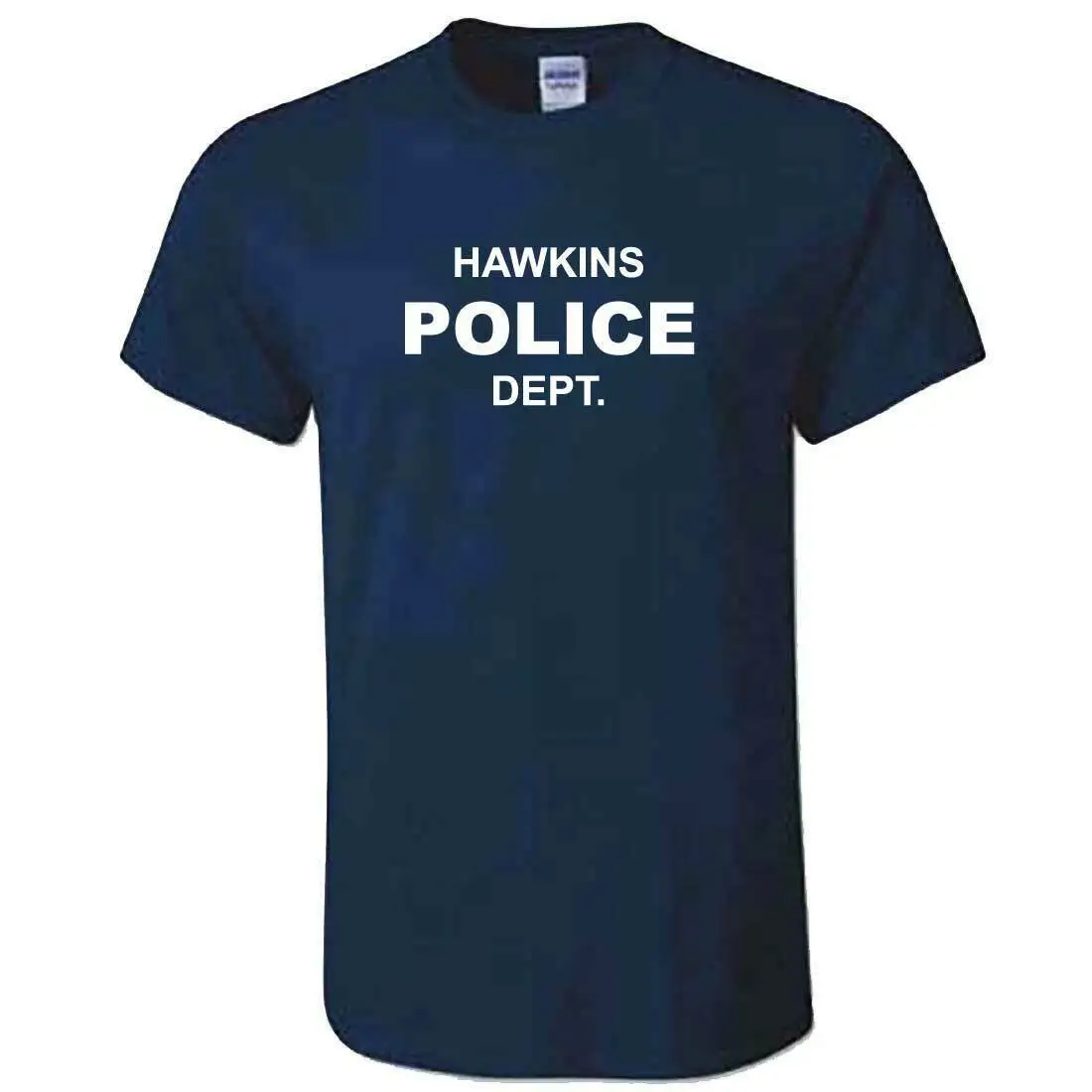 Унисекс HAWKINS POLICE DEPT. Вдохновленная странными вещами Футболка Топ подарок |