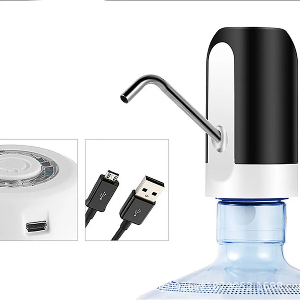 Портативный Электрический водяной насос галлон переключатель питьевой бутылки умный беспроводной водяной насос устройства для очистки воды USB зарядка