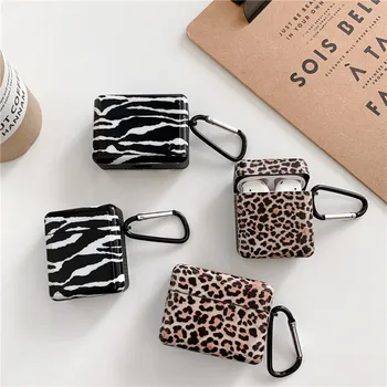 

Leopard Zebra Pattern Case For AirPods Pro Earphone Cases Hard Wireless Charging Box Cover for AirPod 2 3 Air Pods Smooth Case