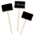 20шт Деревянная Классная Доска Blackboard Eco-Friendly Succulent Plant Label Flower Marker Thick Tag Label Mark For Home Decoration