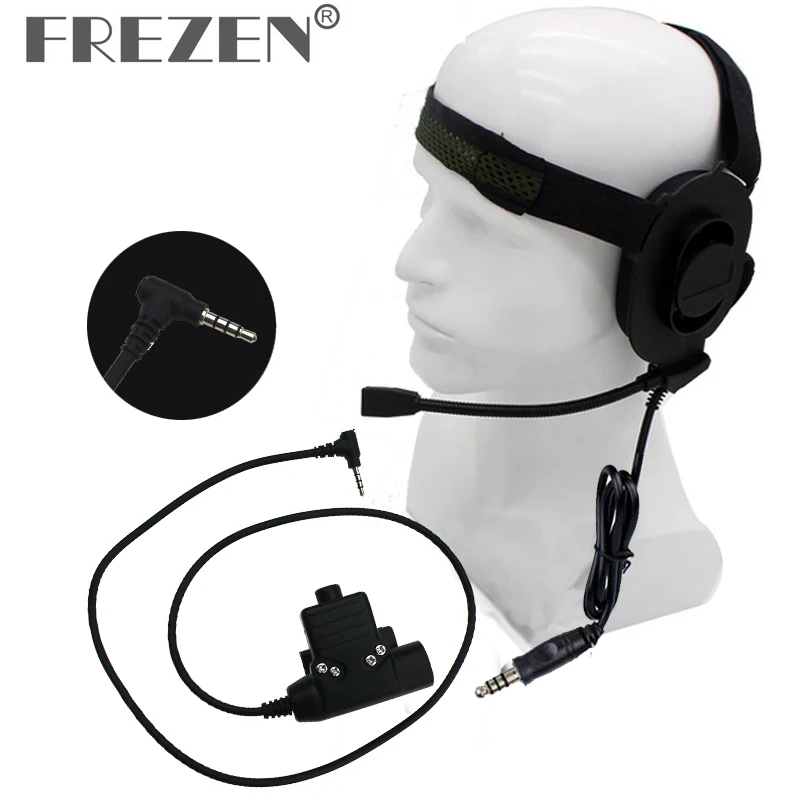 XQF-HD01-Z-Tactical-Bowman-Elite-II-Headset-with-Peltor-Style-PTT-Two