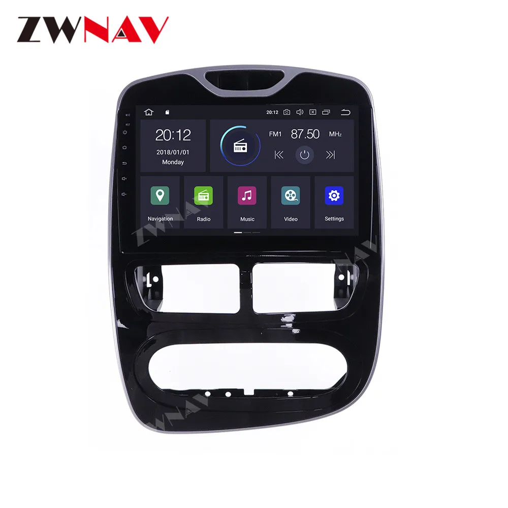 Android 10 0 4G + 128G DSP Carplay IPS экран для Renault Clio 2013 2014 2015 RDS автомобильный радиоприемник с