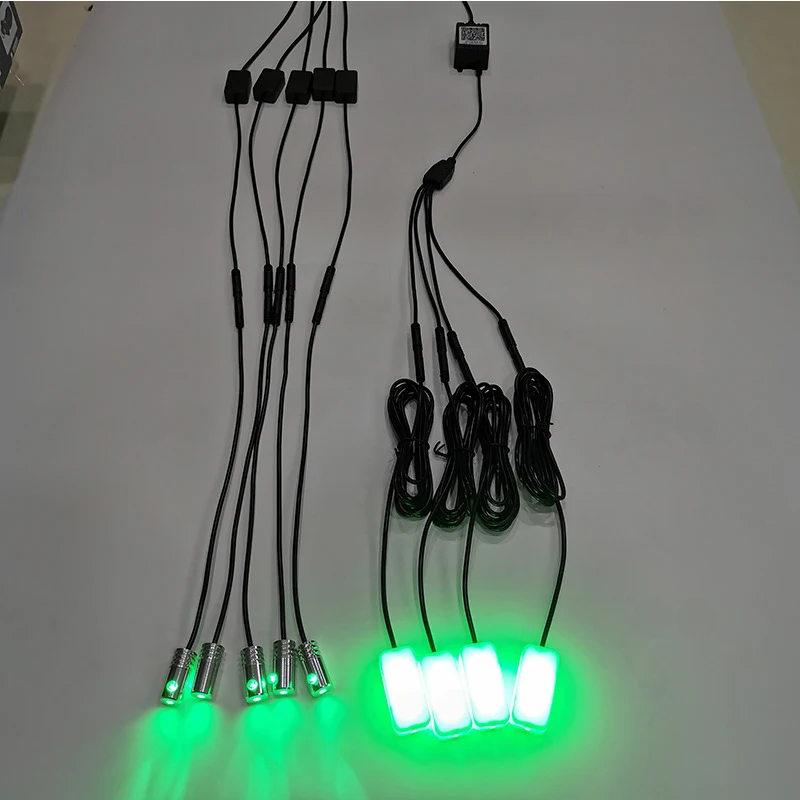 Горячий Холодный светильник rgb Светодиодная лента, светильник, Цветная декоративная атмосферная лампа, интерьерный светильник, приложение, красочная звуковая направляющая лента 3,0