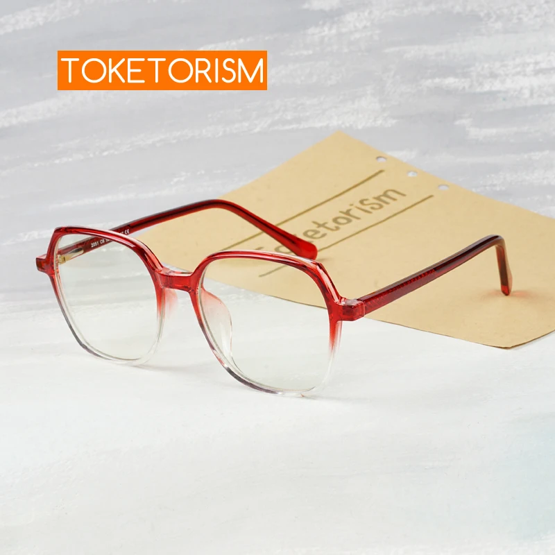 

Toketorism Anti Blue Glasses for Computer Work Women Vintage Eyeglasses Optical Frame