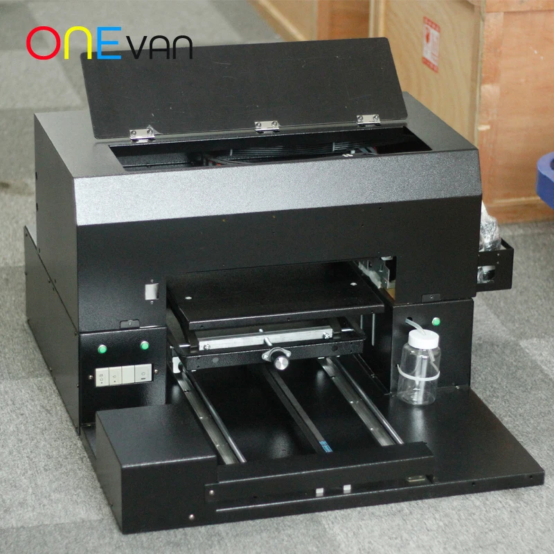 A3UV планшетный принтер маленький мобильный телефон чехол 3D тиснением текстильная