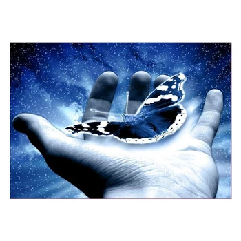 

5D DIY Partial Drill Round Diamond Abstract Butterfly Picture Painting Rhinestone Embroidery Mosaic Cross Stitch Kit Decor Gift