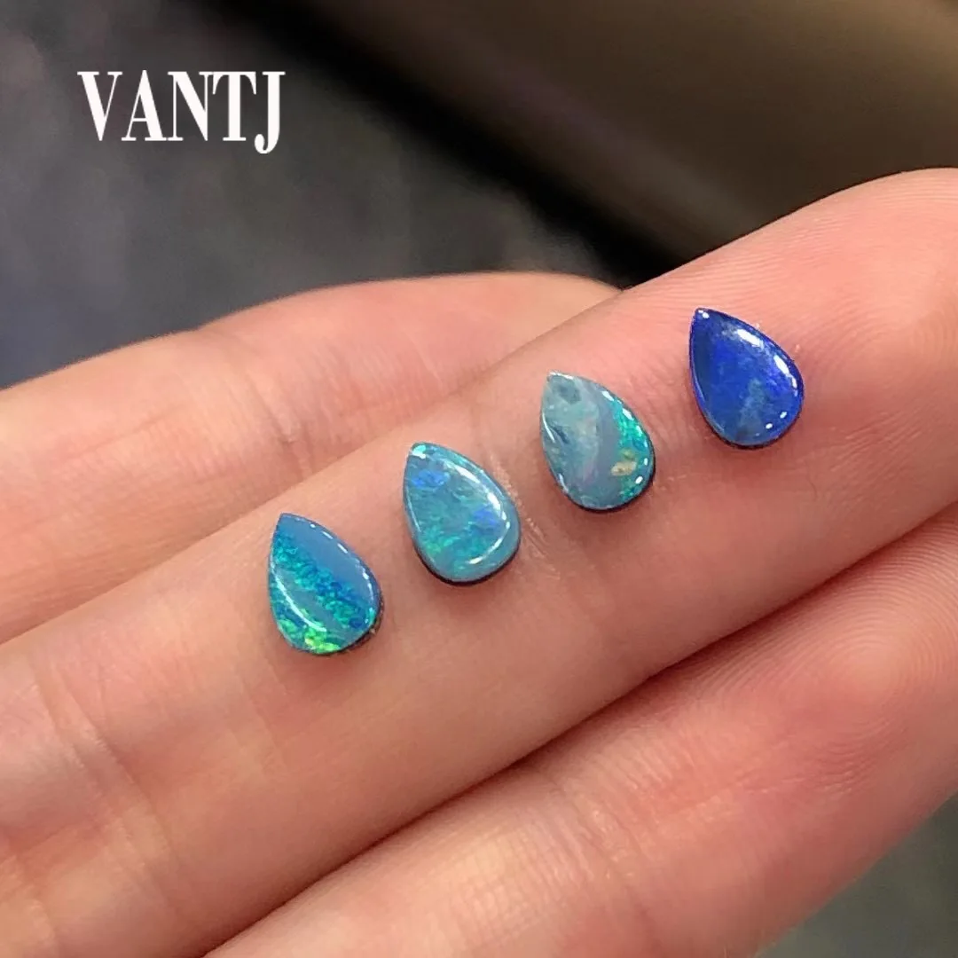 

VANTJ натуральным опал неоправленный полудрагоценный камень груша 4*6 мм, 1 шт. происхождения в Австралии, сделай сам, ювелирное изделие для женщин вечерние подарок Лучшее качество