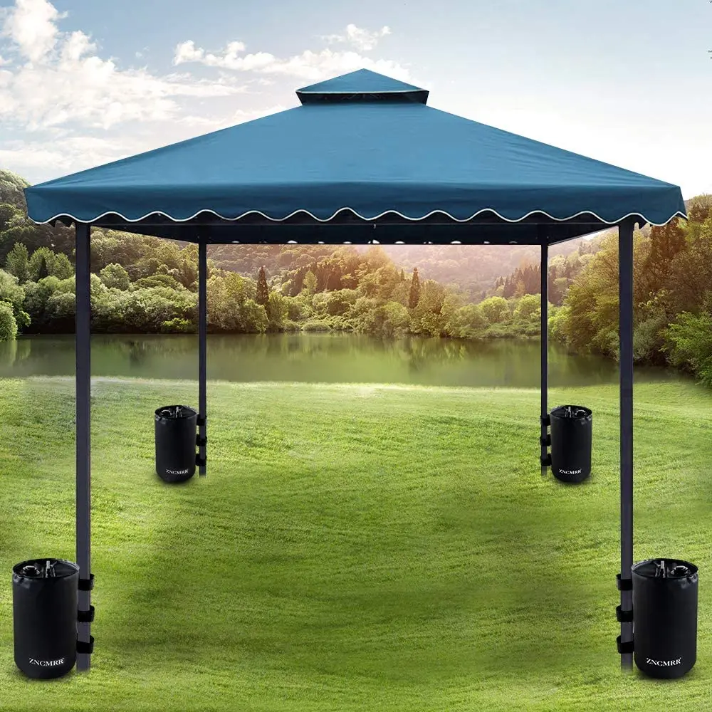 4pcs Canopy Water Weights Bag Leg Portable Water Filled Pop Up Tent Gazebo 