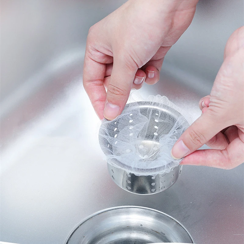 

50/100 шт., сетчатые фильтры для раковины