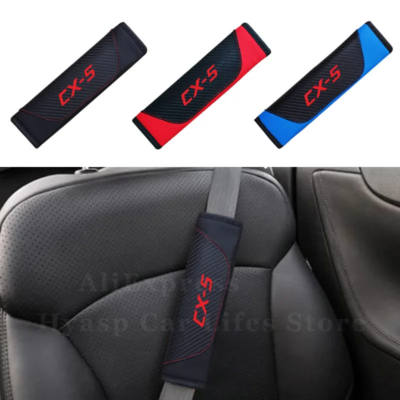 Mazda Seat Belt Cover Shoulder Pads Mazda2 Mazda3 Mazda5 Mazda6 RX8