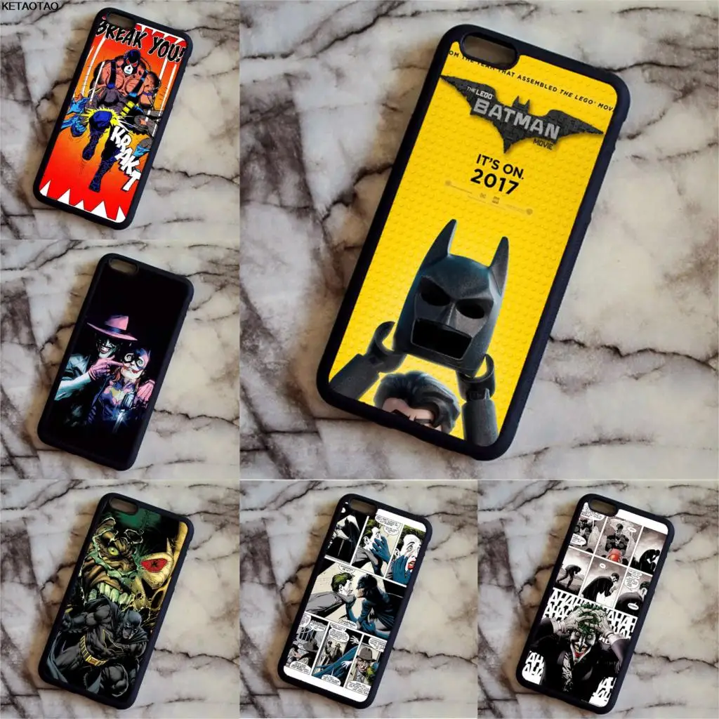 KETAOTAO Marvel Мстители Бэтмен чехол для телефона s для samsung S3 S4 S5 S6 S7 S8 S9 NOTE 4 5 7 8 Чехол Мягкий ТПУ резиновый силиконовый