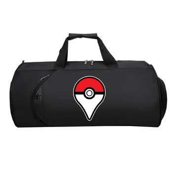 

Men Travel luggage bag Luggage Handbag bag teenagers Large Multifunction Suitcase Shoulder Tote Bag for anime Pokemon GO Pikachu