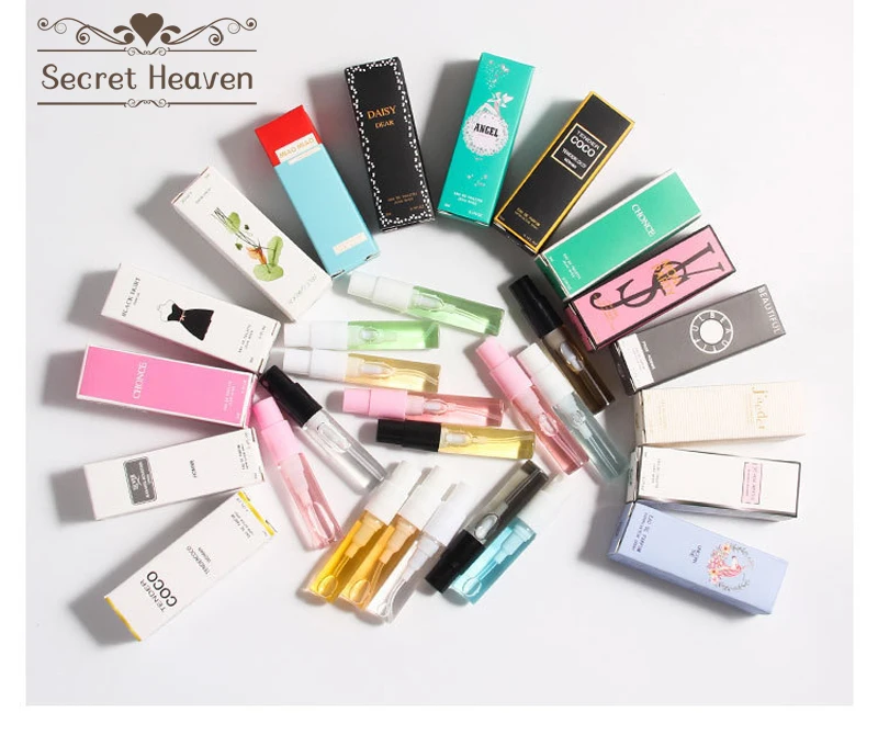 

3ml Mini Perfume Women Parfum Deodorant Fragrance Atomizer Body Spay Elegant Ladies Female Male Flower Flirting Perfume