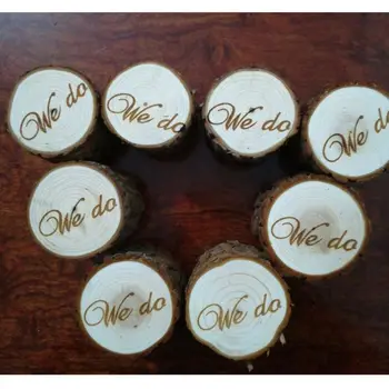 

Handmade Blank Wedding Ring Box Natural Wood Jewelry Dispaly Rustic Ring Box R9JE