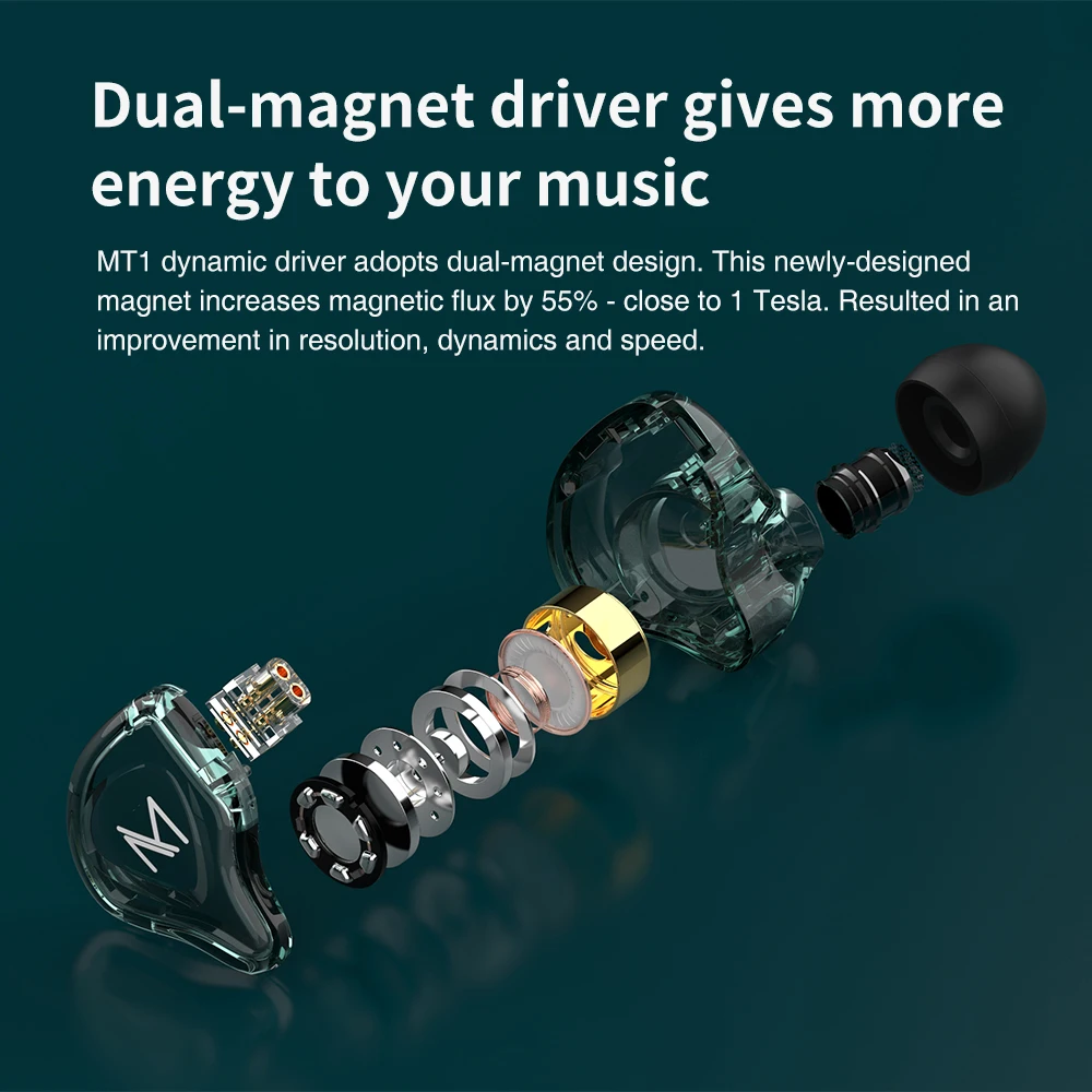 TRN MT1 HIFI 이어폰 DJ 모니터 이어폰 이어 버드 다이나믹 스포츠 소음 차단 IEM 헤드셋 KZ EDX ED9 TRN TA1 M10 ST1