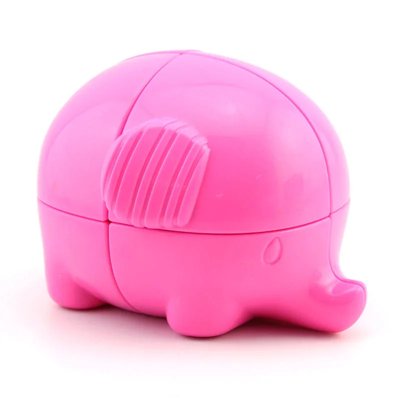 

Yongjun Elephant Second Order Magic Cube Pink Creative Smooth Educational Relaxation 2-Order Magic Cube Toy Grant from